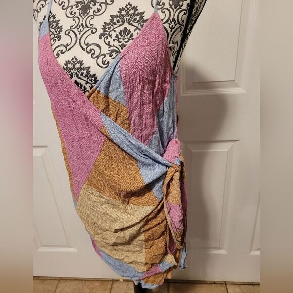 O'Neill color block Marlo wrap dress - Picture 6 of 9